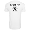 Decade T-shirt white op Coreplaza, Early Hardcore