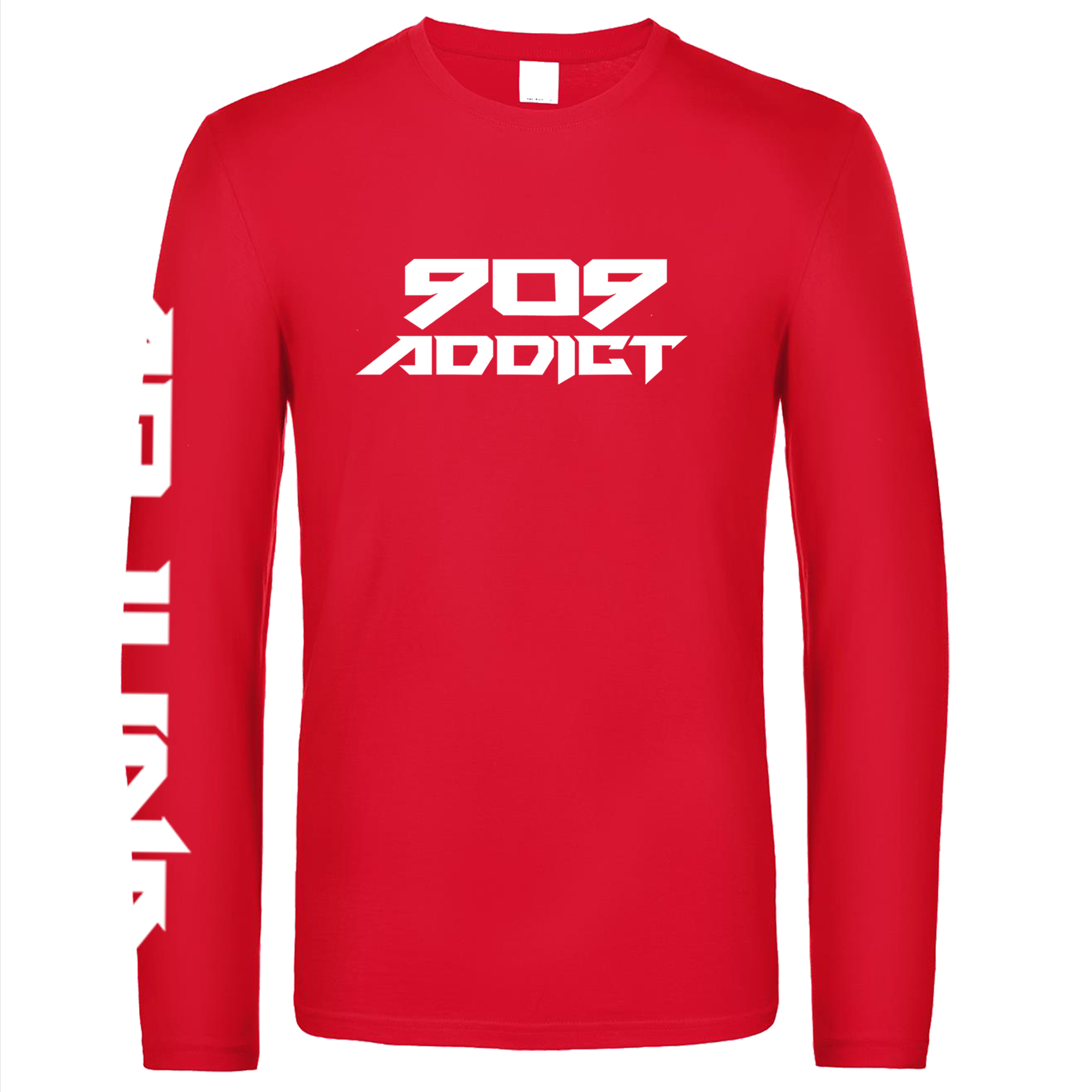 DJ Arjuna longsleeve red op coreplaza. Early hardcore.