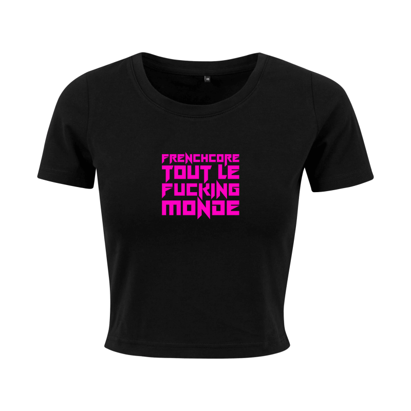 Frenchcore T-shirt zwart op Coreplaza.